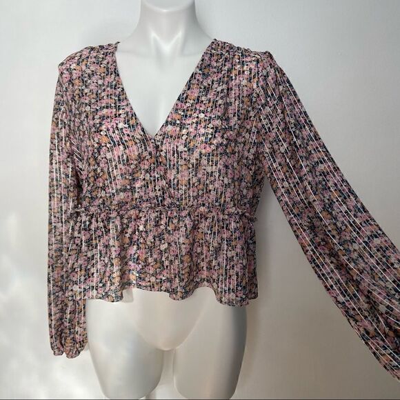 Wayf Floral Peplum Top  - Picture 7 of 7